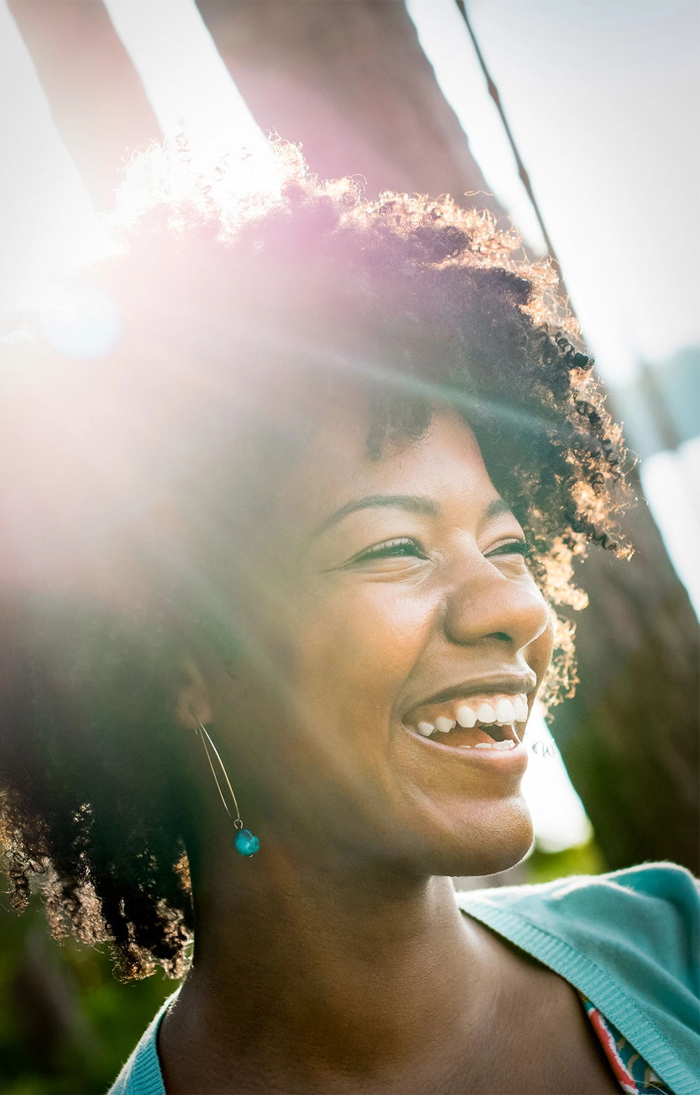Happy woman